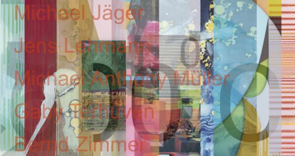 Collage of works by all participating artists in details