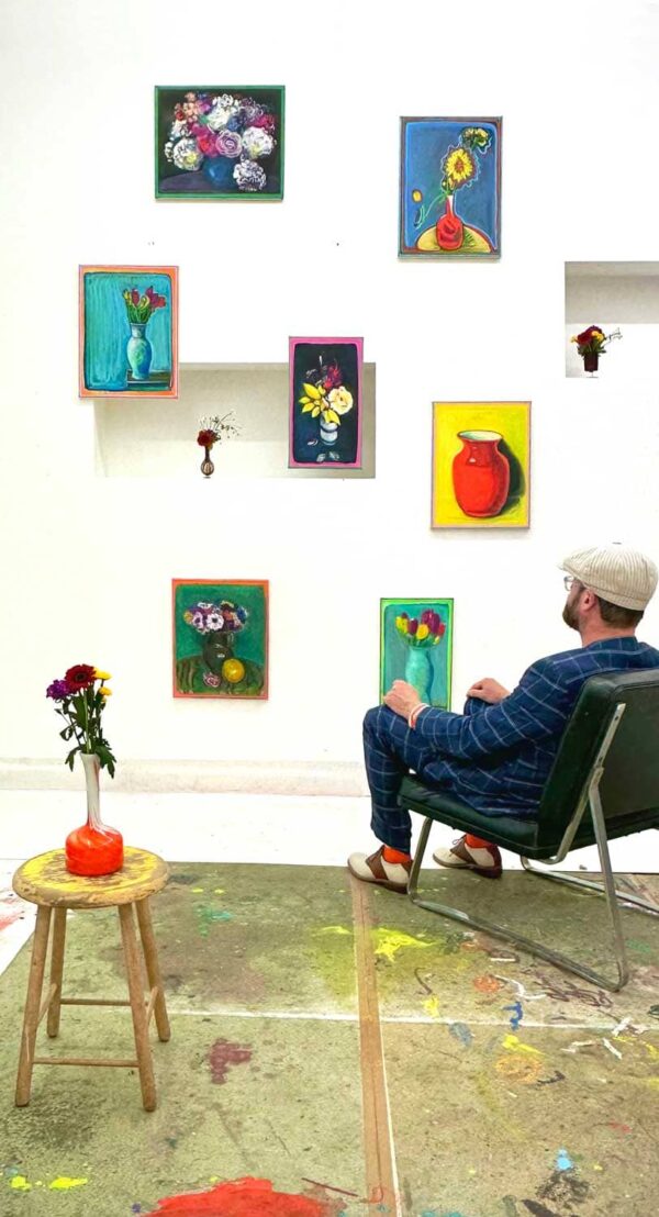 FLOWERS FOR THE PAINTINGS